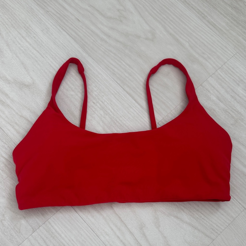 CRZ yoga red sports bra